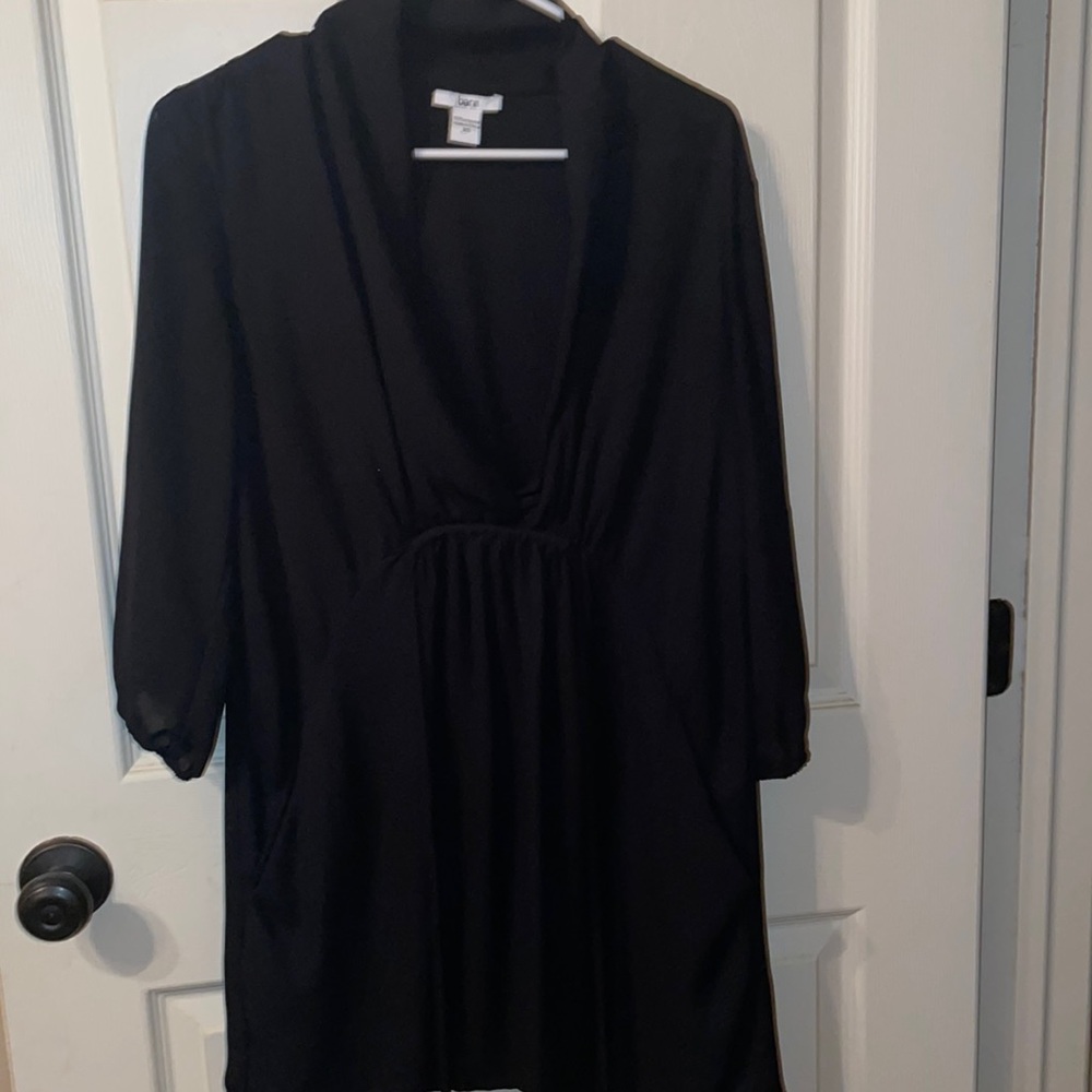 Bar III long top. Color: Black. Size: XSmall.